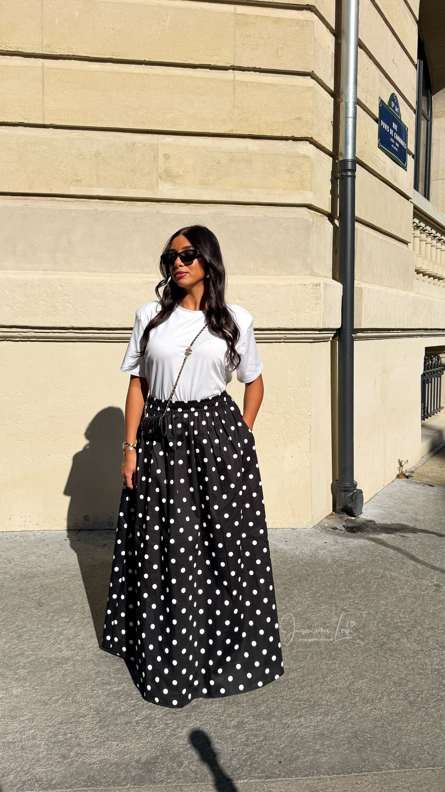 Jupe Maxi | Pois