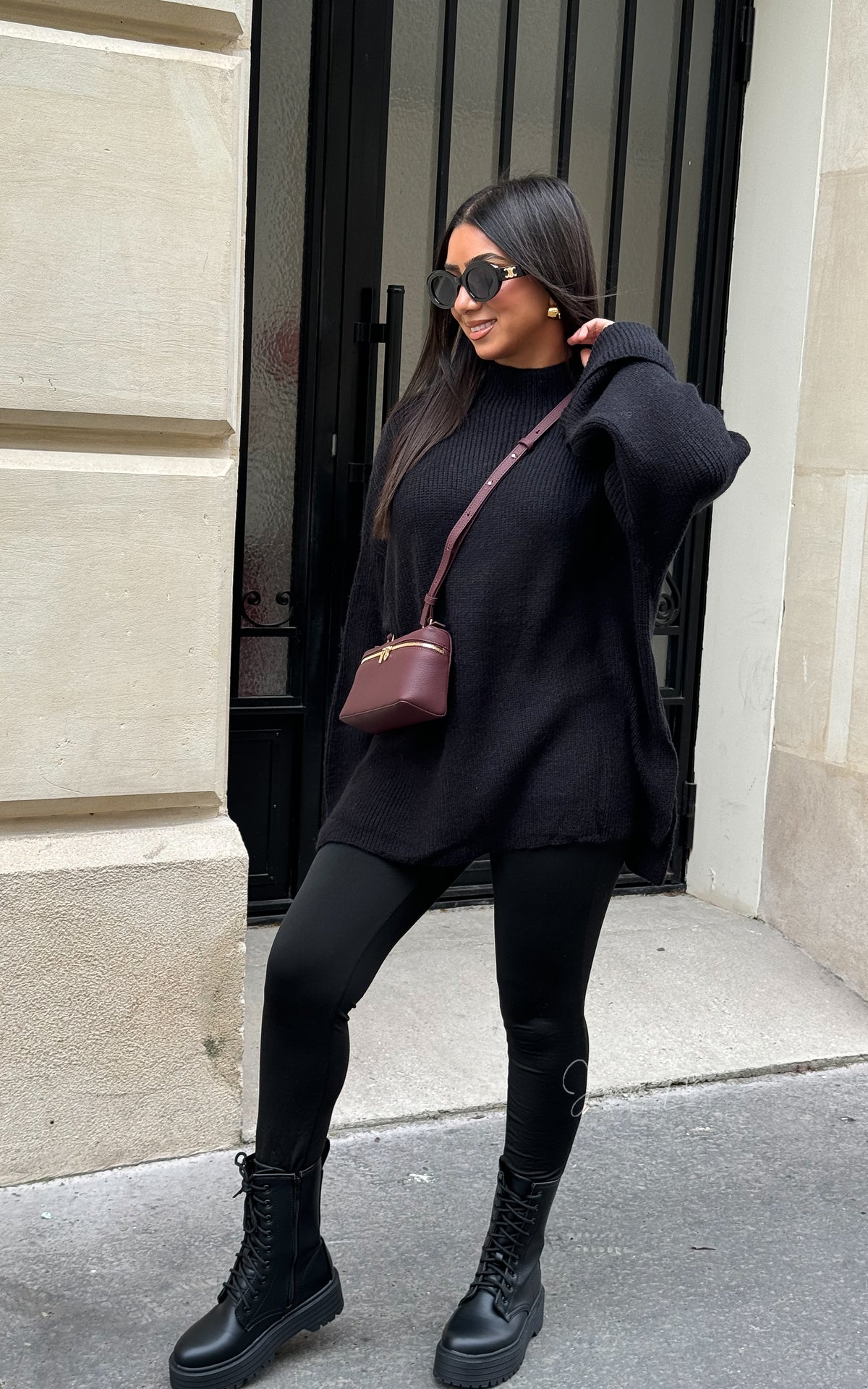Pull maxi black