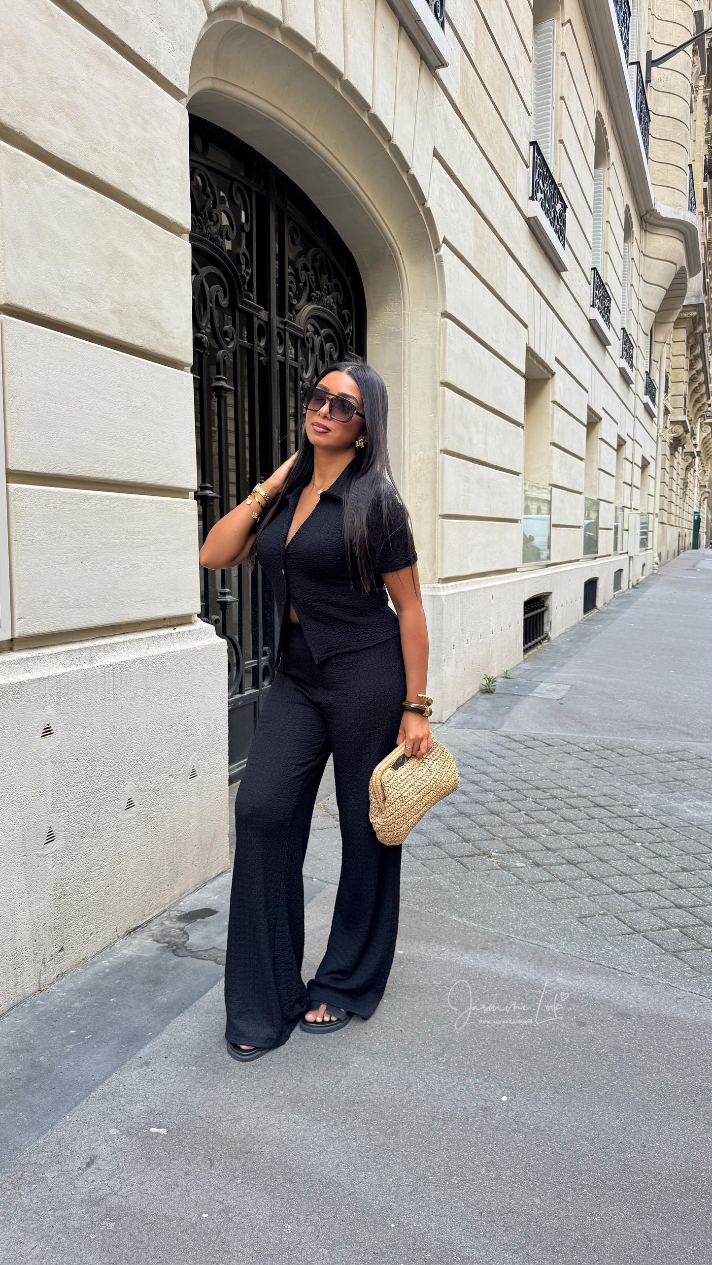Ensemble Gaufrette | 2 coloris