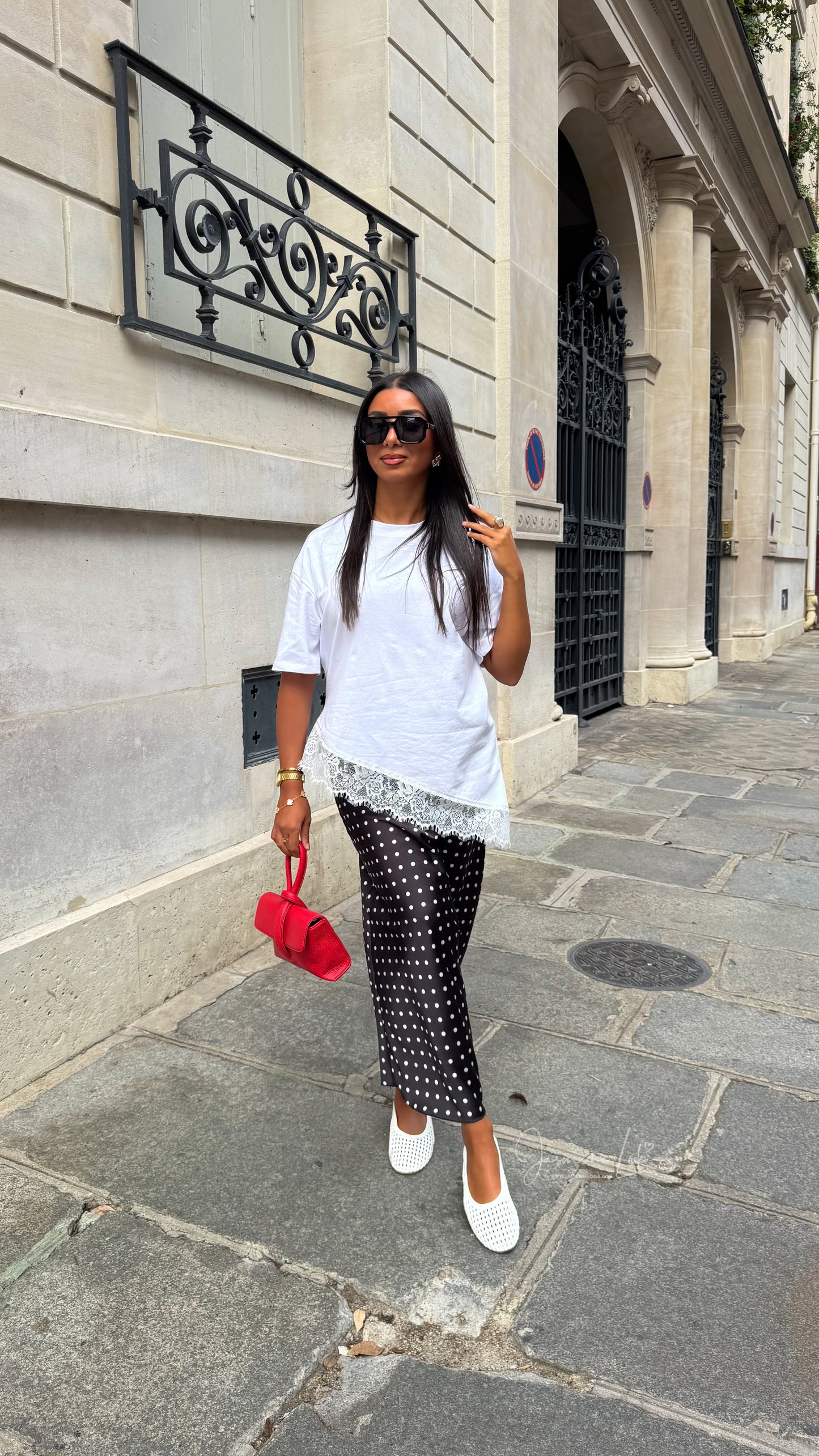 T-shirt Lace Oversize