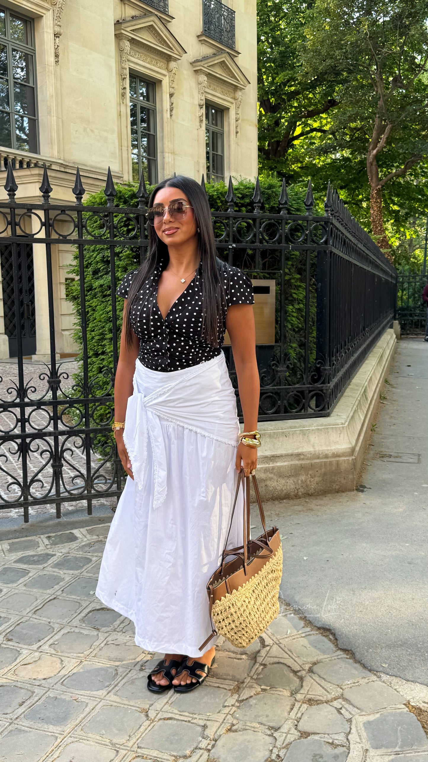 Jupe Foulard | Blanc