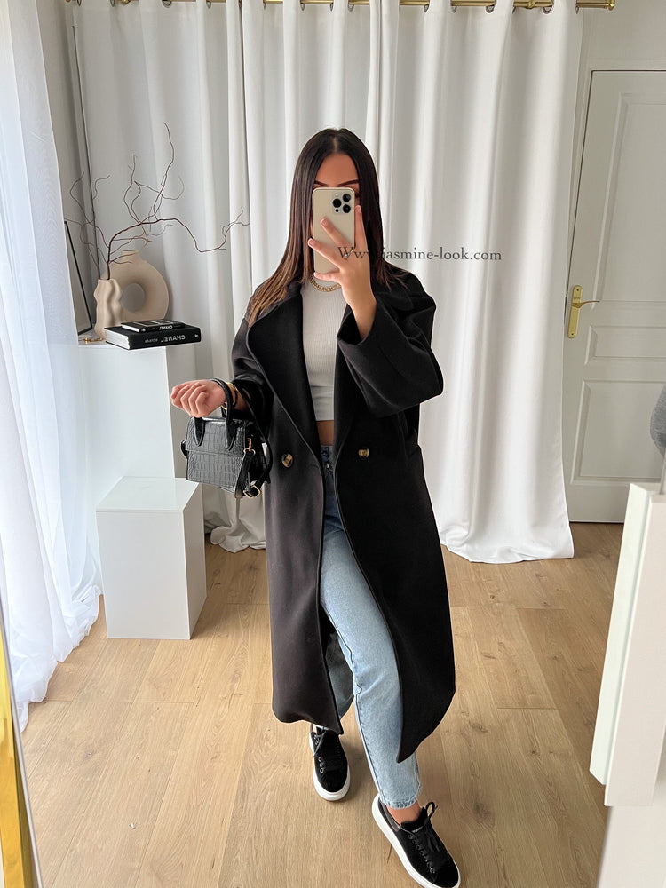 Manteau Mady noir