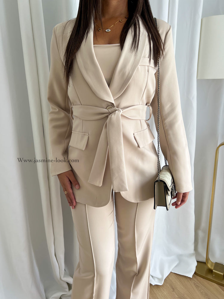 Tailleur Z beige
