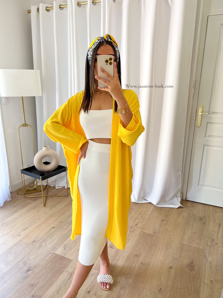 Kimono Simply jaune