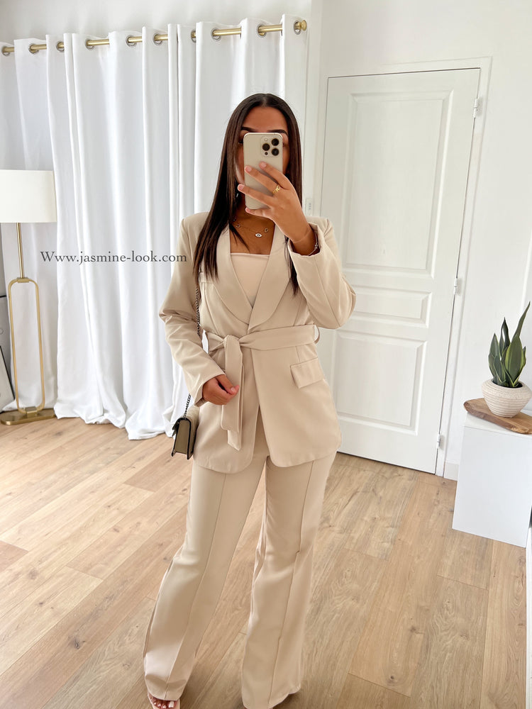 Tailleur Z beige
