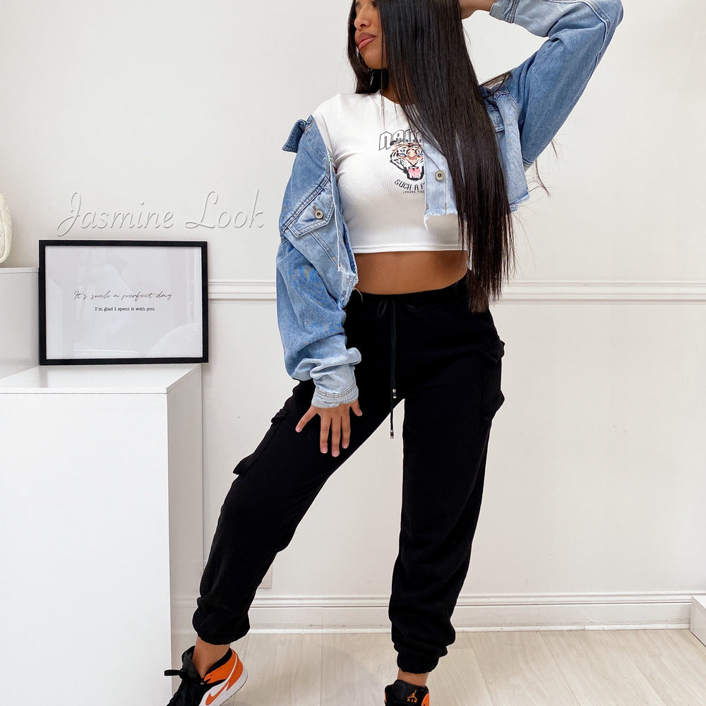 Veste en jean Tye&Dye