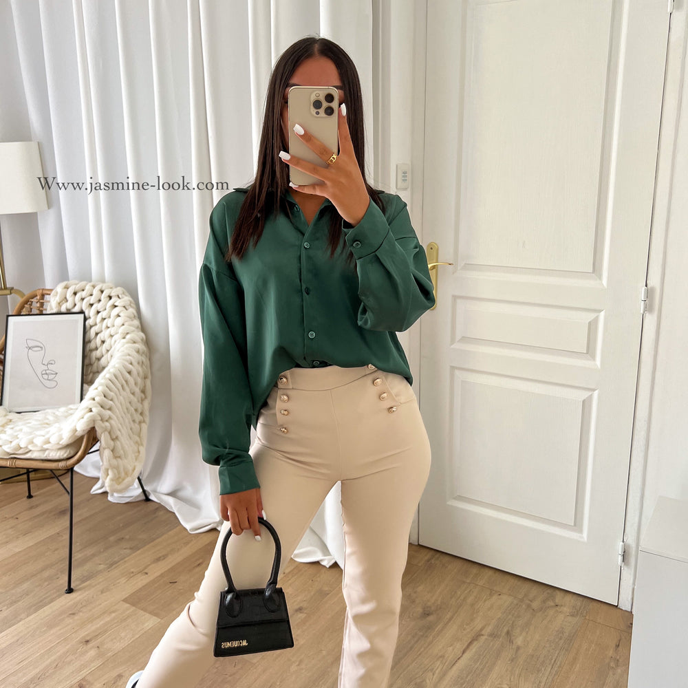 Pantalon Felicie Beige