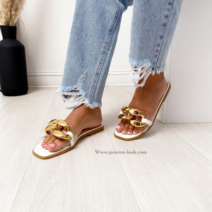 Sandale Zara White