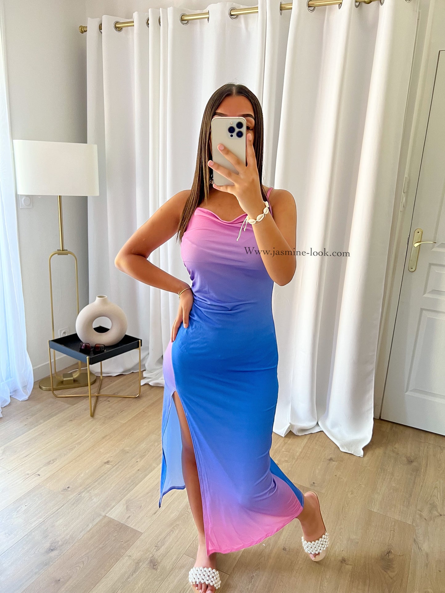 Mermaid Blue Dress