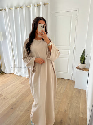 Robe Jogger Nude beige taupe