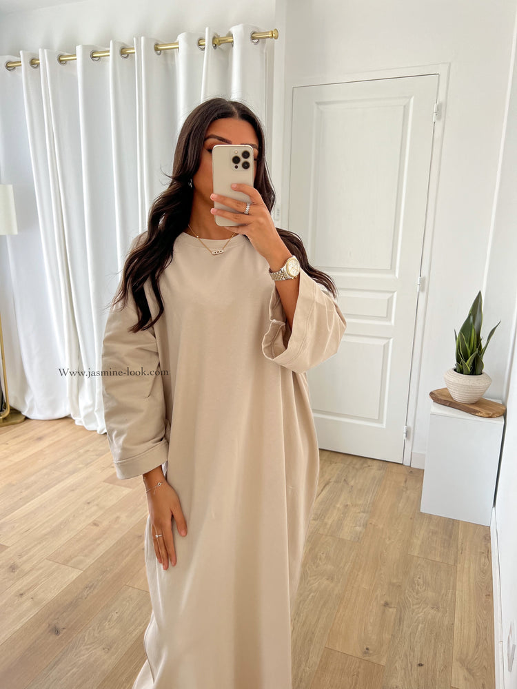 Robe Jogger Nude beige taupe