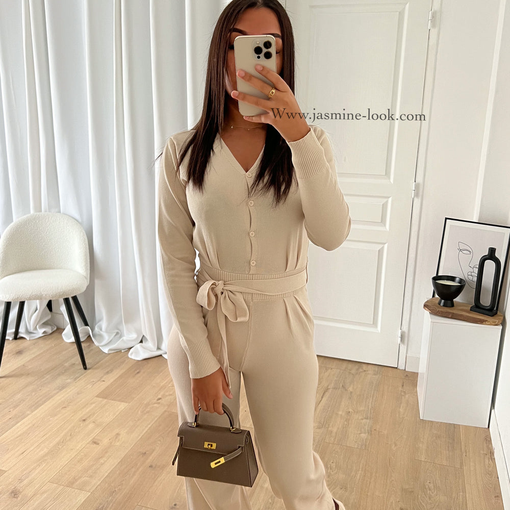 Combinaison Mailys beige