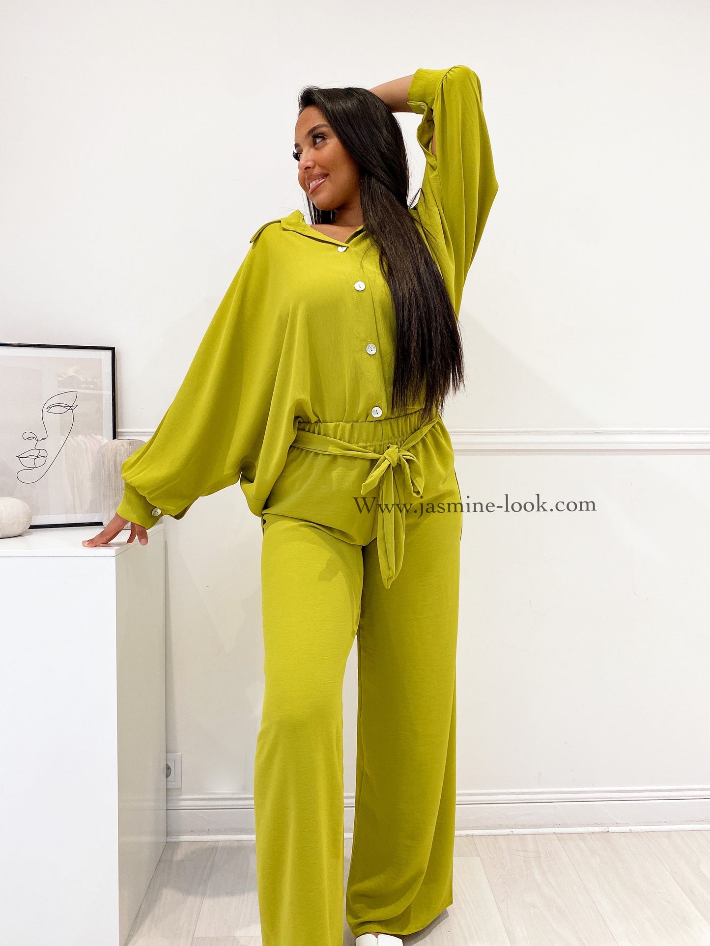 Green Butterfly Tunic