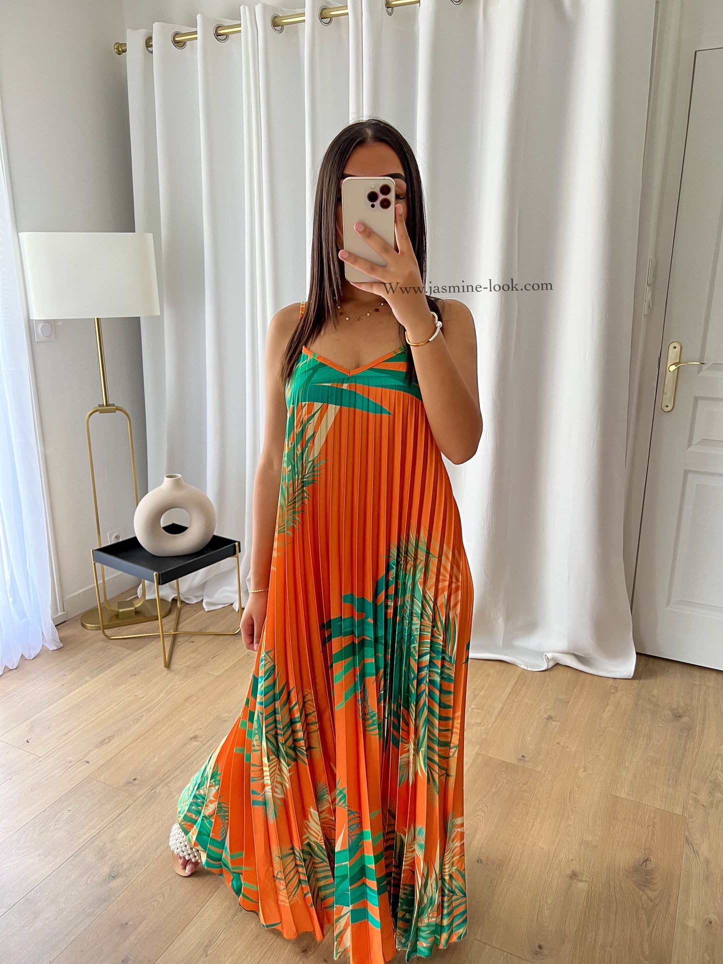 Tropica Orange Dress