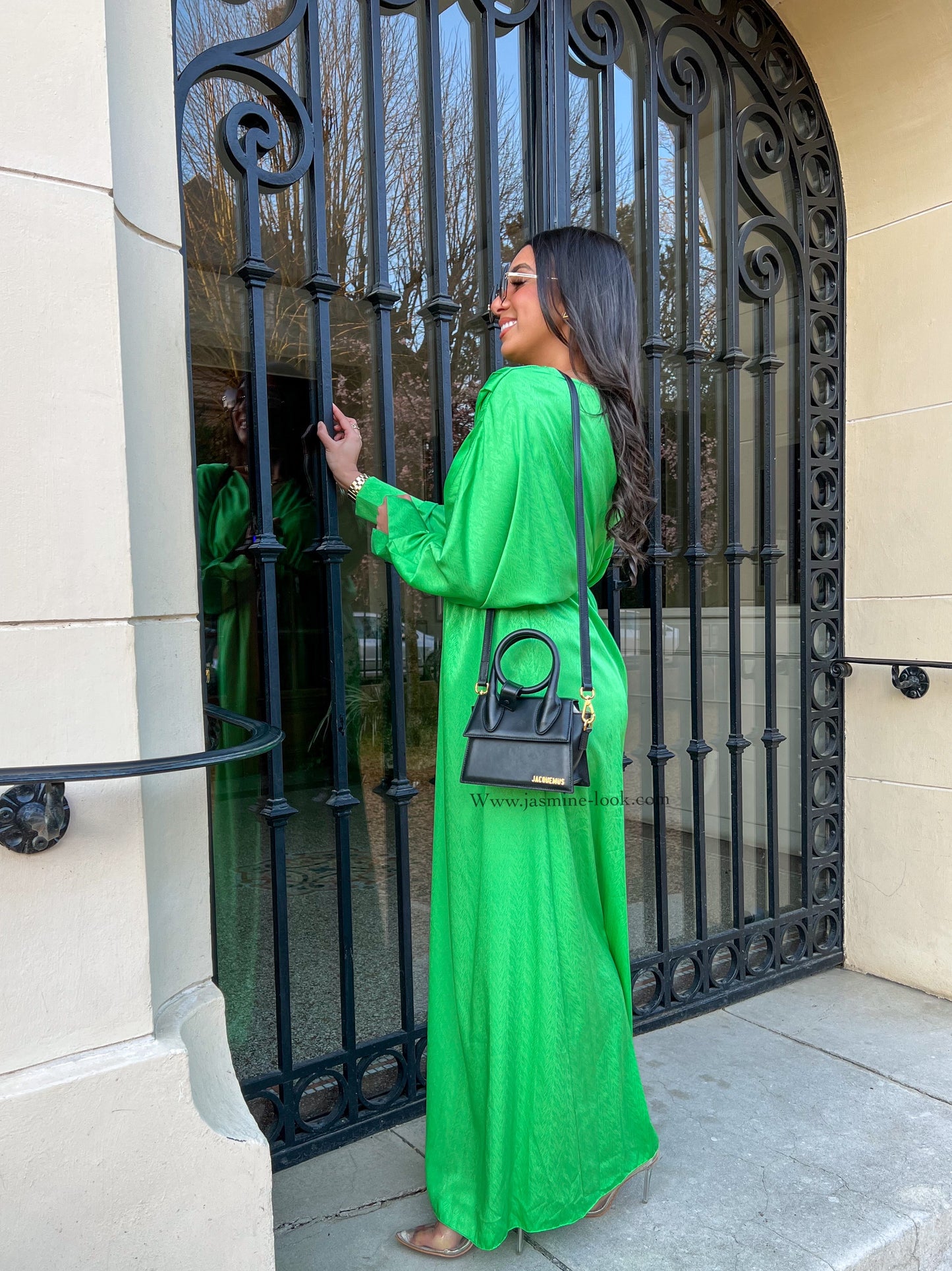 Siya green long dress