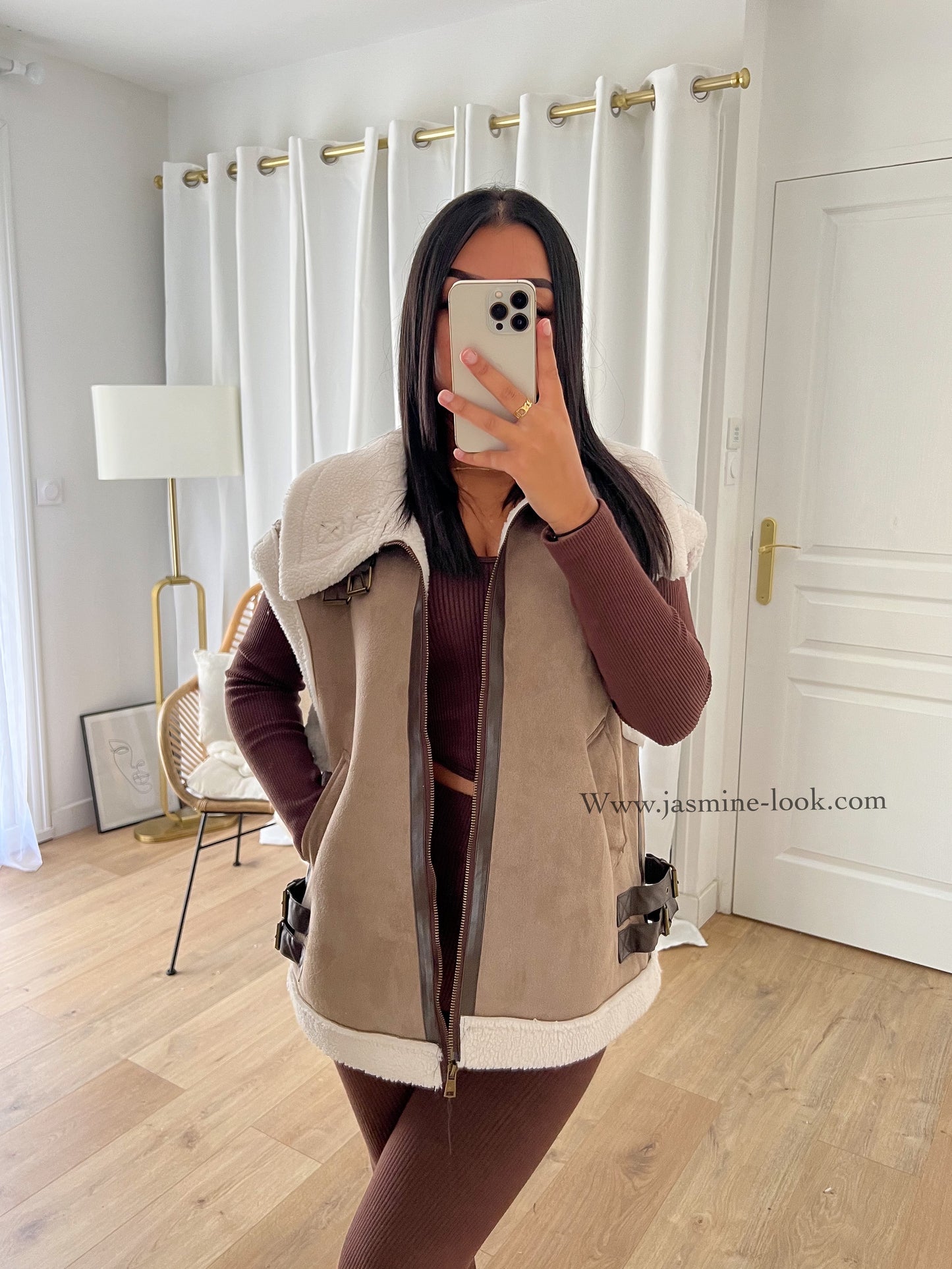 Bomber Zahra Taupe