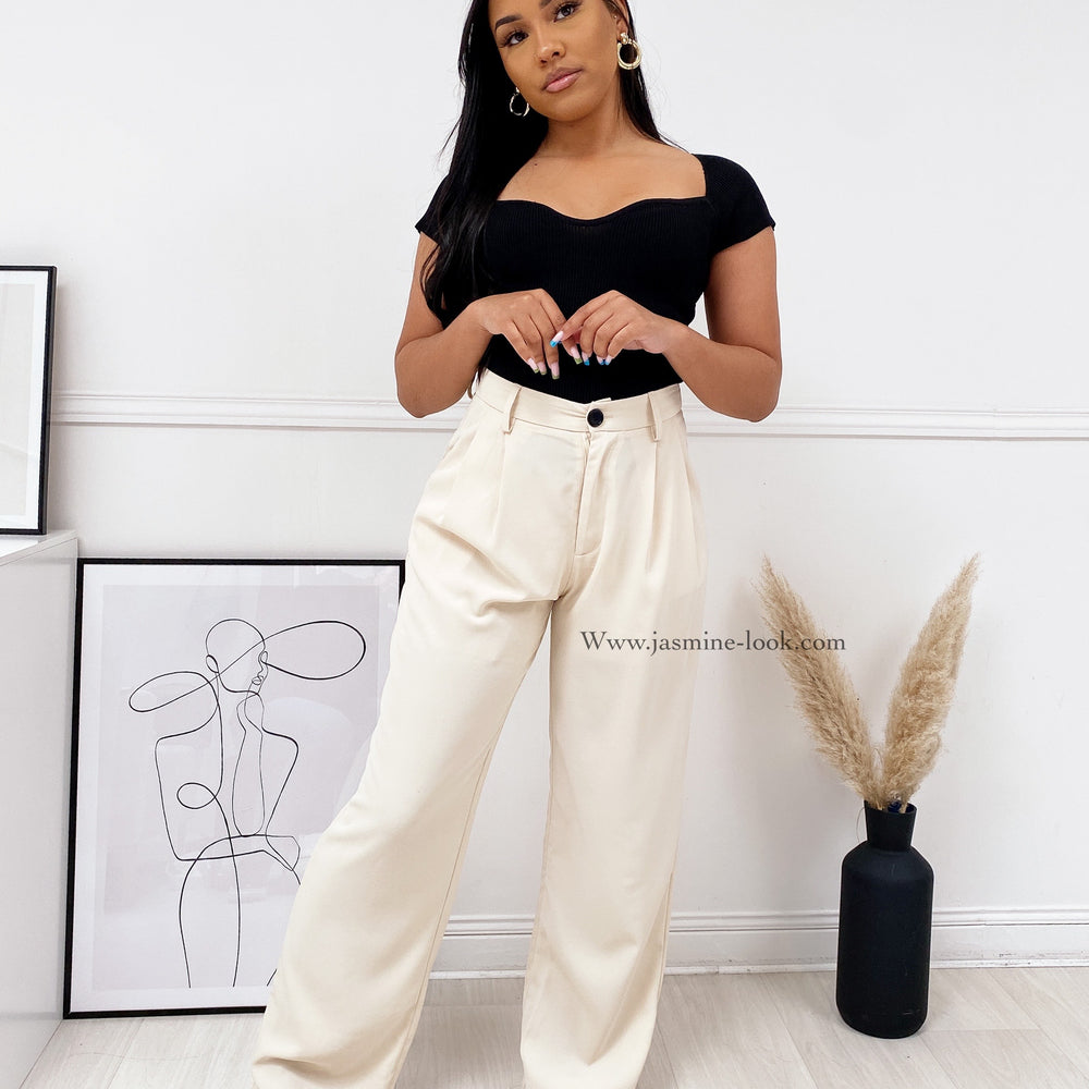 Creamy pants