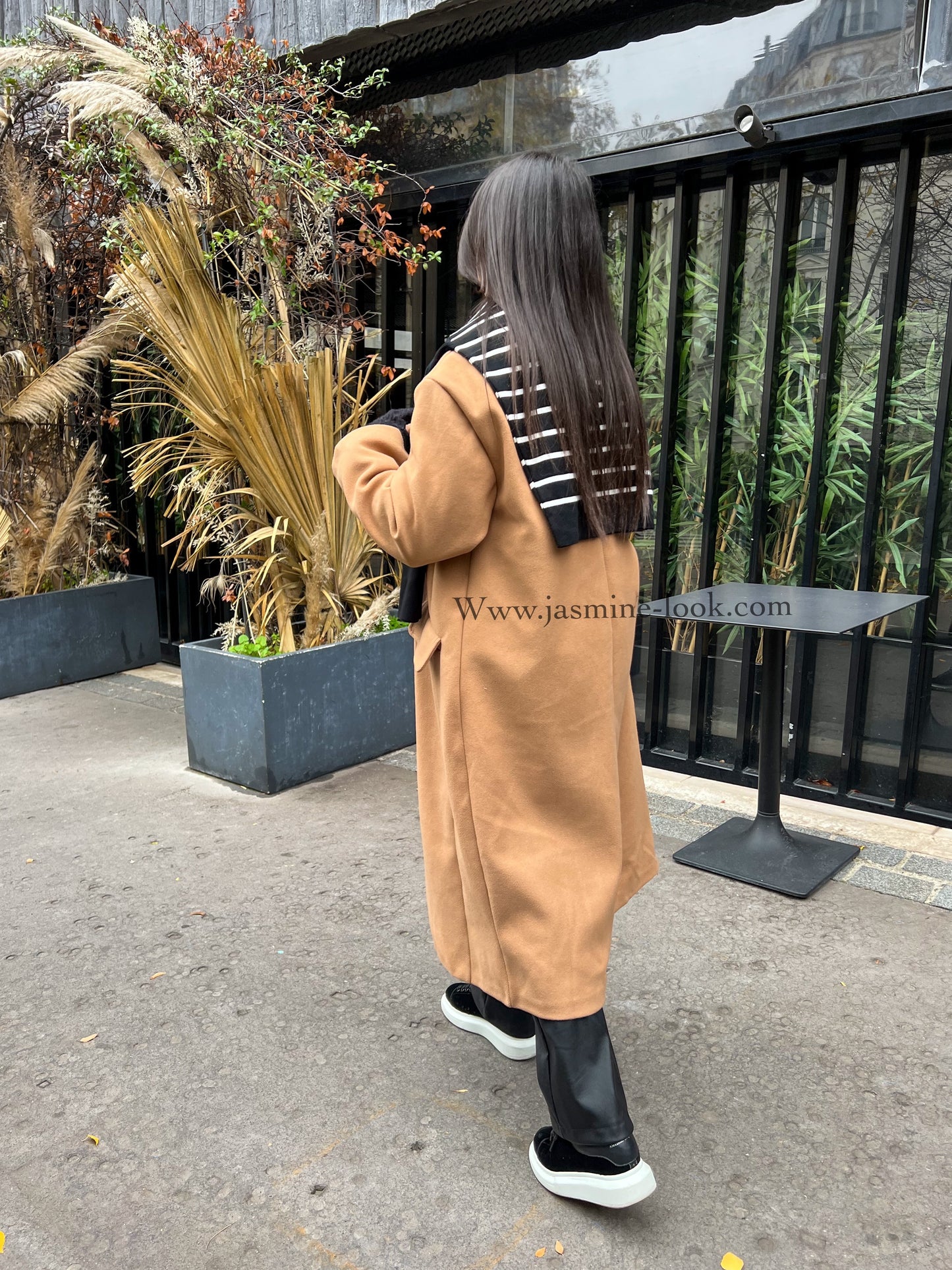 Loose Camel Coat