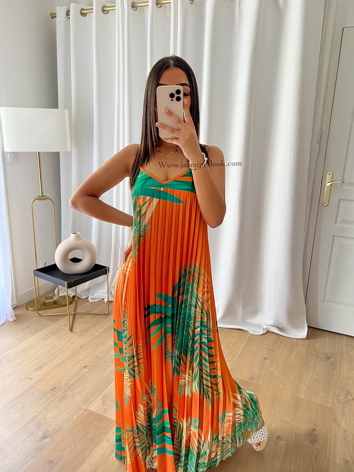 Tropica Orange Dress