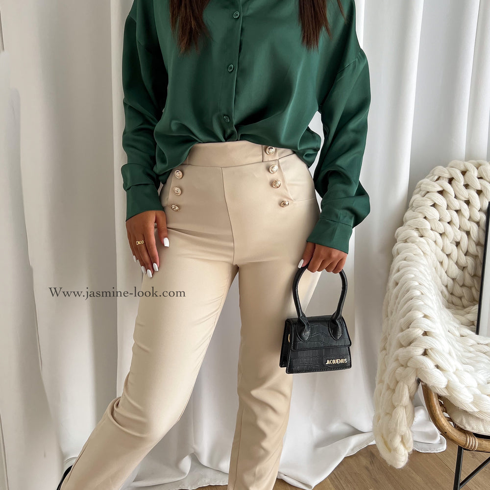 Pantalon Felicie Beige