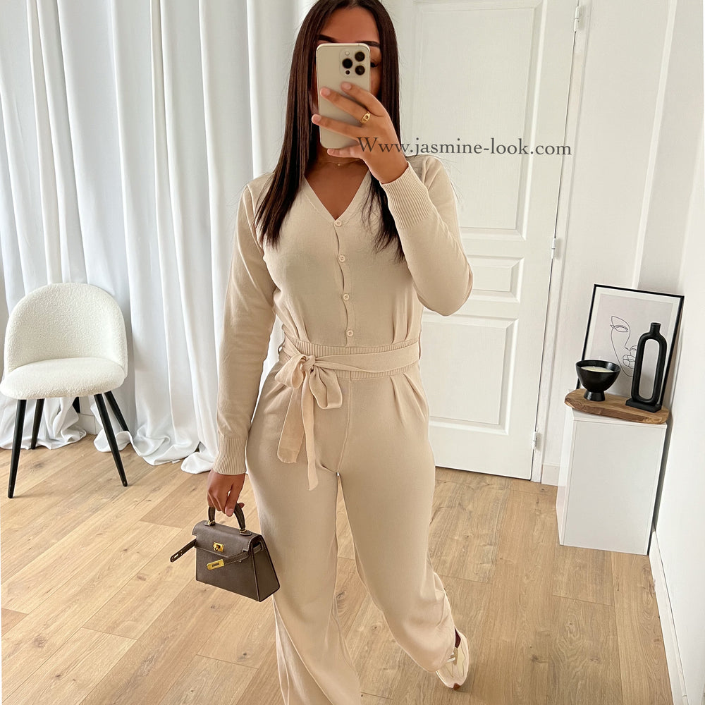 Combinaison Mailys beige