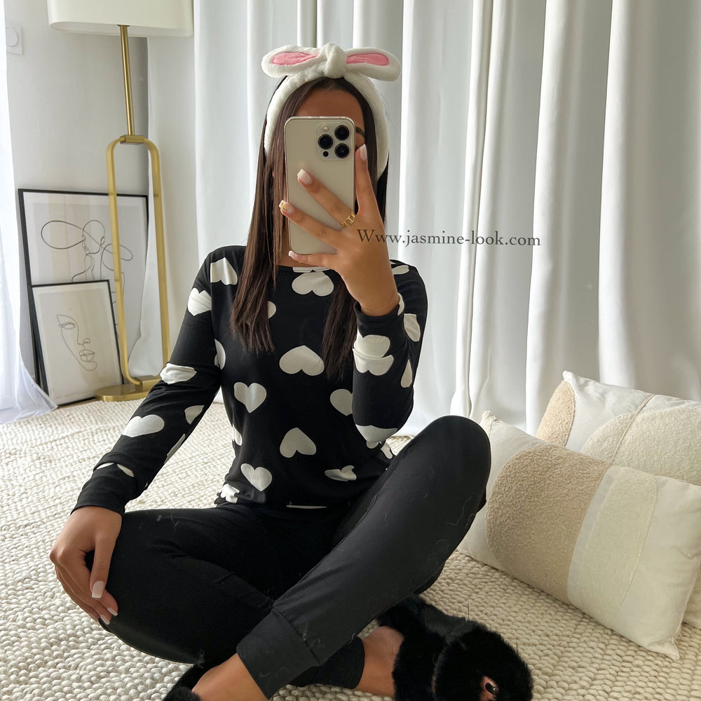 Heart pajamas