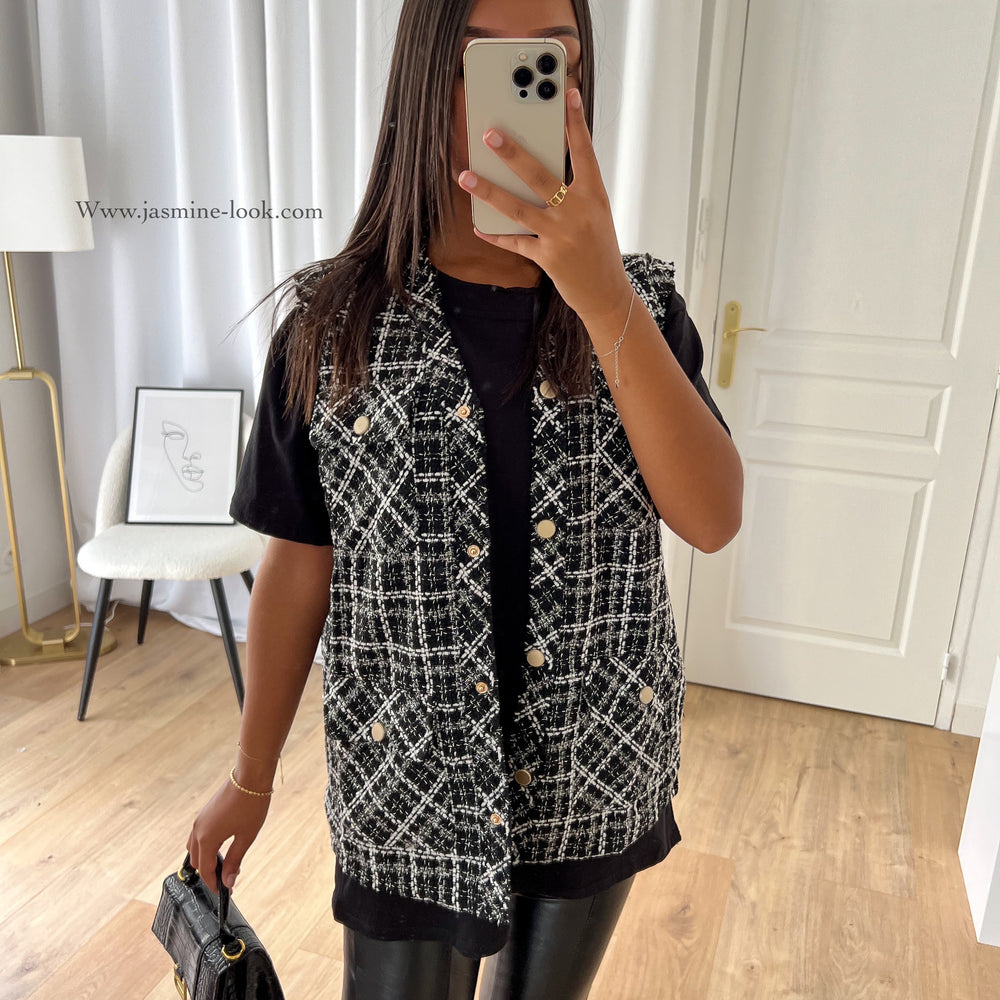 Veste Tweed (2 coloris )